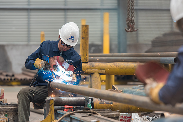 吴忠网架焊接车间